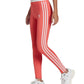adidas Women's Classic 3 Stripes Tights Red Size X-Small