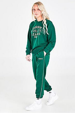 adidas Women's Originals Retro Luxury Sweatpants Green Size Large