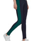 adidas Women's Colorblocked Leggings Blue Size Medium
