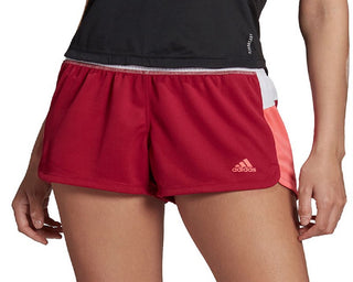 adidas Women's Pacer Shorts Red Size X-Large