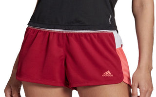 adidas Women's Pacer Shorts Red Size X-Large