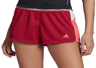 adidas Women's Pacer Shorts Red Size X-Large
