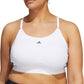 adidas Women's 3 Stripes X Back Sports Bra White