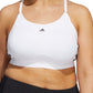 adidas Women's 3 Stripes X Back Sports Bra White