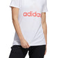 adidas Women's Badge Of Sport Logo Cotton T-Shirt White Size Small