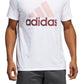adidas Men's Badge Of Sport Logo T-Shirt White Size Medium