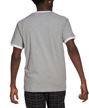 adidas Men's Adicolor 3 Stripes Cotton T-Shirt Green Size M