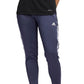 adidas Women's Tiro 21 Track Full Length Pants Blue Size Medium