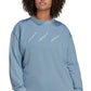 adidas Women's Crewneck Sweatshirt Blue