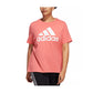 Adidas Women's Orange Cotton Logo T-Shirt Size 3X