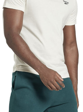 Reebok Men's Identity Classic Logo Graphic T-Shirt White Size Large