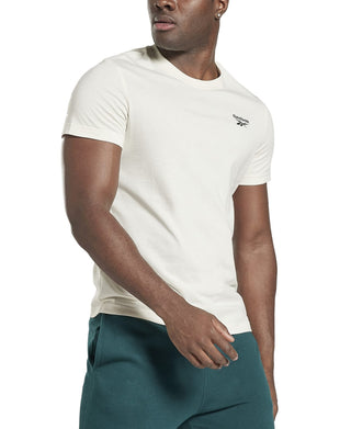 Reebok Men's Identity Classic Logo Graphic T-Shirt White Size Large