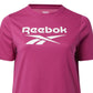 Reebok Women's Logo T-Shirt Pink Size 4X
