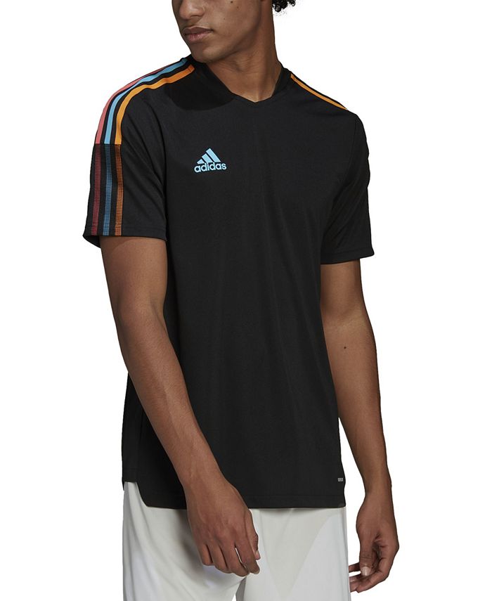 adidas Men's Tiro 21 Jersey Black Size XX-Large