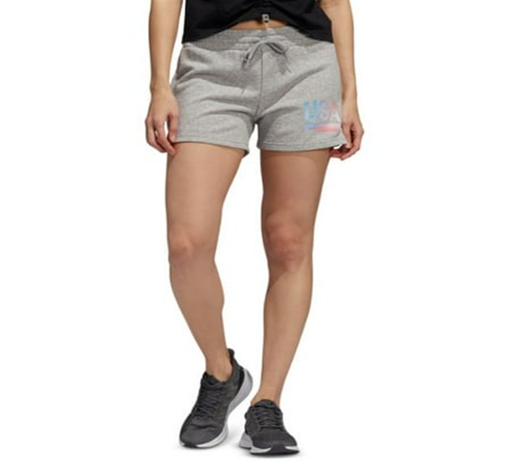 adidas Women's Multi Sport Shorts Gray Size X-Large