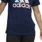 adidas Women's Americana Logo T-Shirt Blue Size X-Large