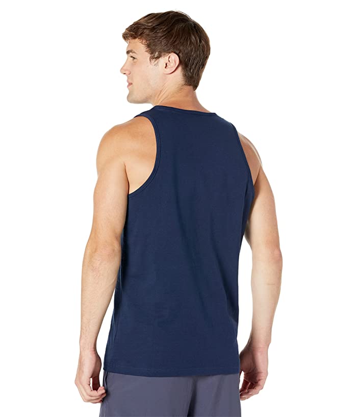 adidas Men's Flag Logo Graphic Tank Blue Size XX-Large