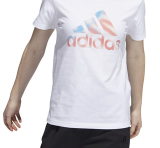 adidas Women's Americana Logo T-Shirt White