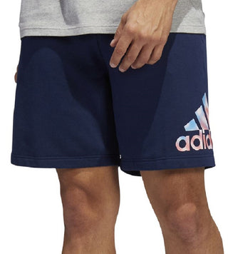 adidas Men's Flag Logo 10 Shorts Blue Size Large