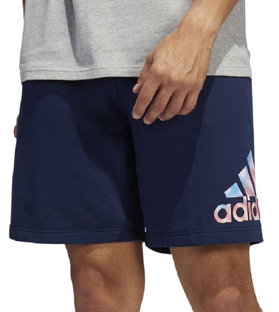 adidas Men's Americana Knit Shorts Blue Size X-Large