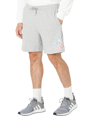 adidas Men's Flag Logo 10 Shorts Gray Size L