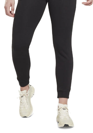 Reebok Women's Identity Drawstring French Terry Joggers Black Size X-Small