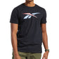 Reebok Men's Vector T-Shirt Black Size XX-Large