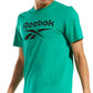 Reebok Men's Identity Logo Graphic T-Shirt Green Size Medium