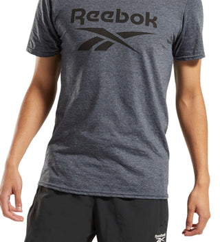 Reebok Men's Identity Logo Graphic T-Shirt Gray Size XX-Large