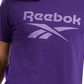 Reebok Men's Identity Logo Graphic T-Shirt Purple Size XX-Large