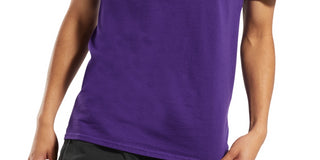 Reebok Men's Identity Logo Graphic T-Shirt Purple Size XX-Large