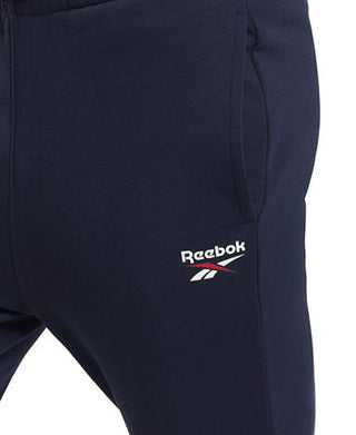 Reebok Men's Identity Classic Fit Fleece Joggers Blue Size Small