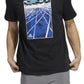 adidas Men's Sketch Track T-Shirt Black Size X-Large