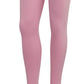 adidas Women's Adicolor Essentials Tights Pink Size Medium