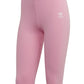 adidas Women's Adicolor Essentials Tights Pink Size Small