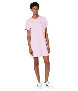 adidas Originals Women's Bliss Lilac T-Shirt Dress Size Small