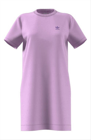adidas Originals Women's Bliss Lilac T-Shirt Dress Size Small