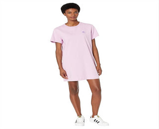 adidas Originals Women's Bliss Lilac T-Shirt Dress Size Small