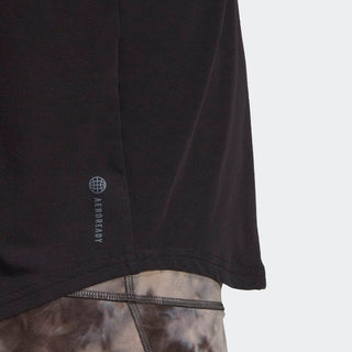 adidas Women's Dark Grey Heather Studio Tank