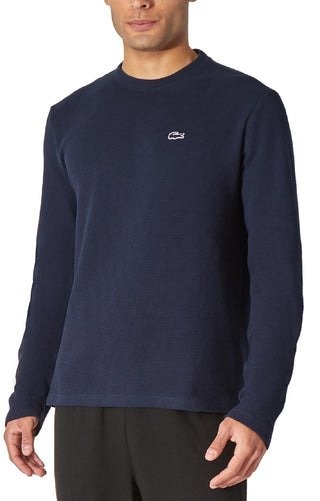 Lacoste Men's Thermal Shirt Blue Size XX-Large