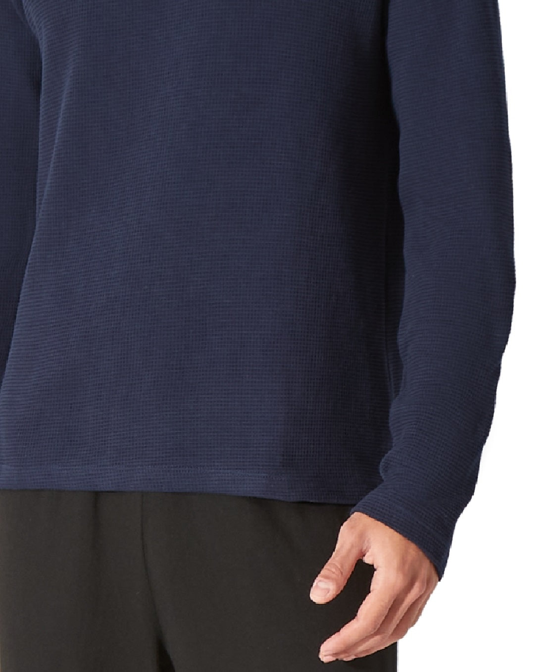 Lacoste Men's Thermal Shirt Blue Size XX-Large