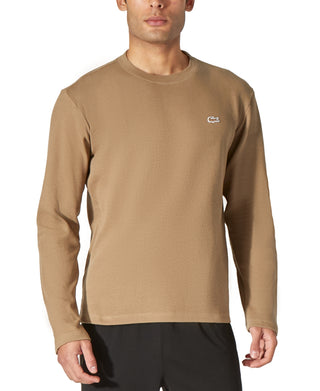Lacoste Men's Thermal Shirt Brown Size XX-Large