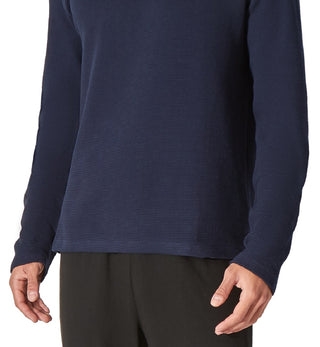 Lacoste Men's Thermal Shirt Blue Size Large