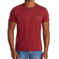 Lacoste Men's Crewneck Pima Cotton Tee Red Size 6