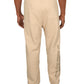 Lacoste Men's Print Trackpants Beige Size XX-Large