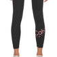 Calvin Klein Women's Logo 7/8 Leggings Black Size Large