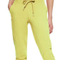 Calvin Klein Women's Slim Joggers Yellow Size Large