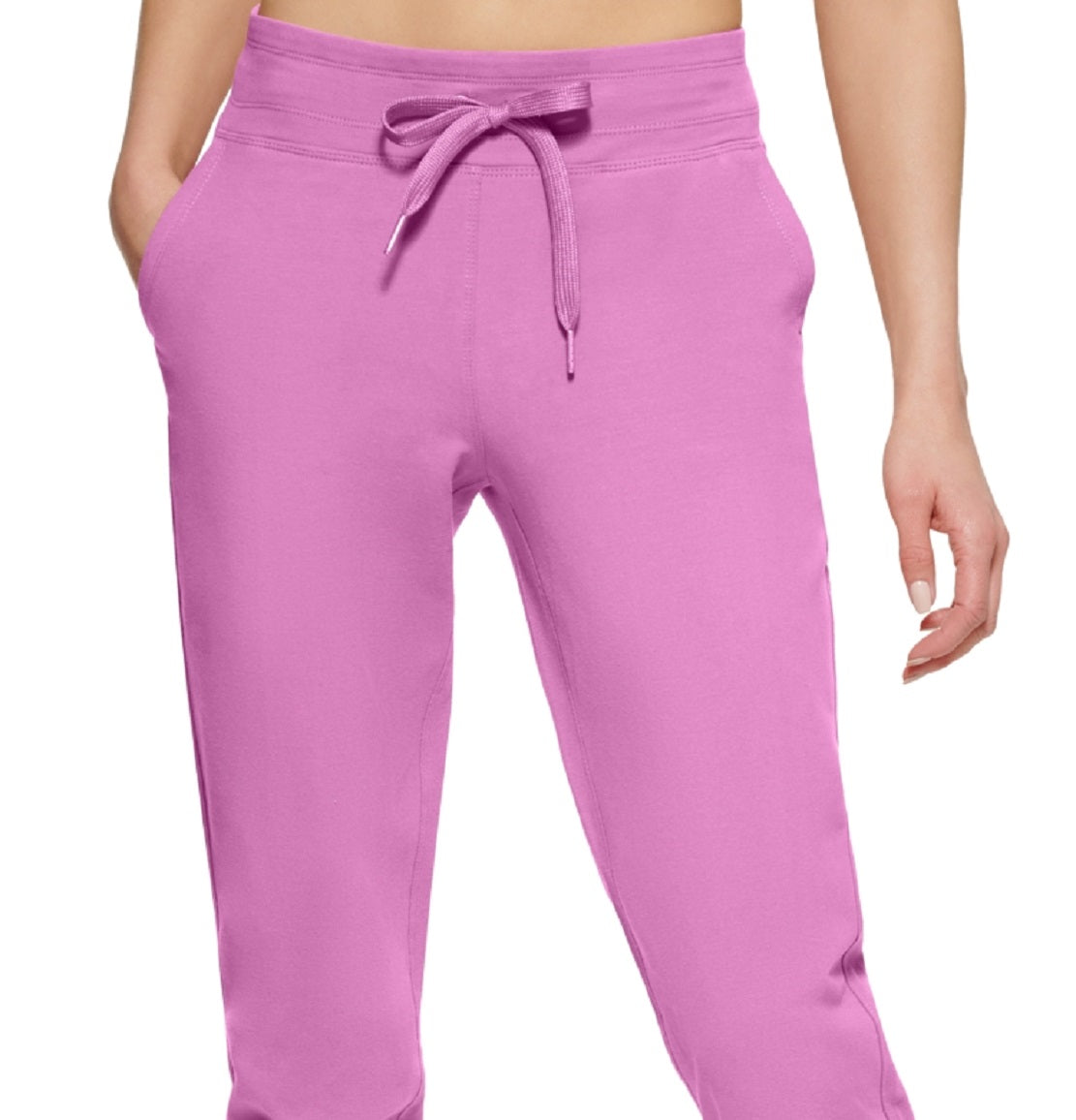 Calvin Klein Women's Slim Joggers Pink Size Large