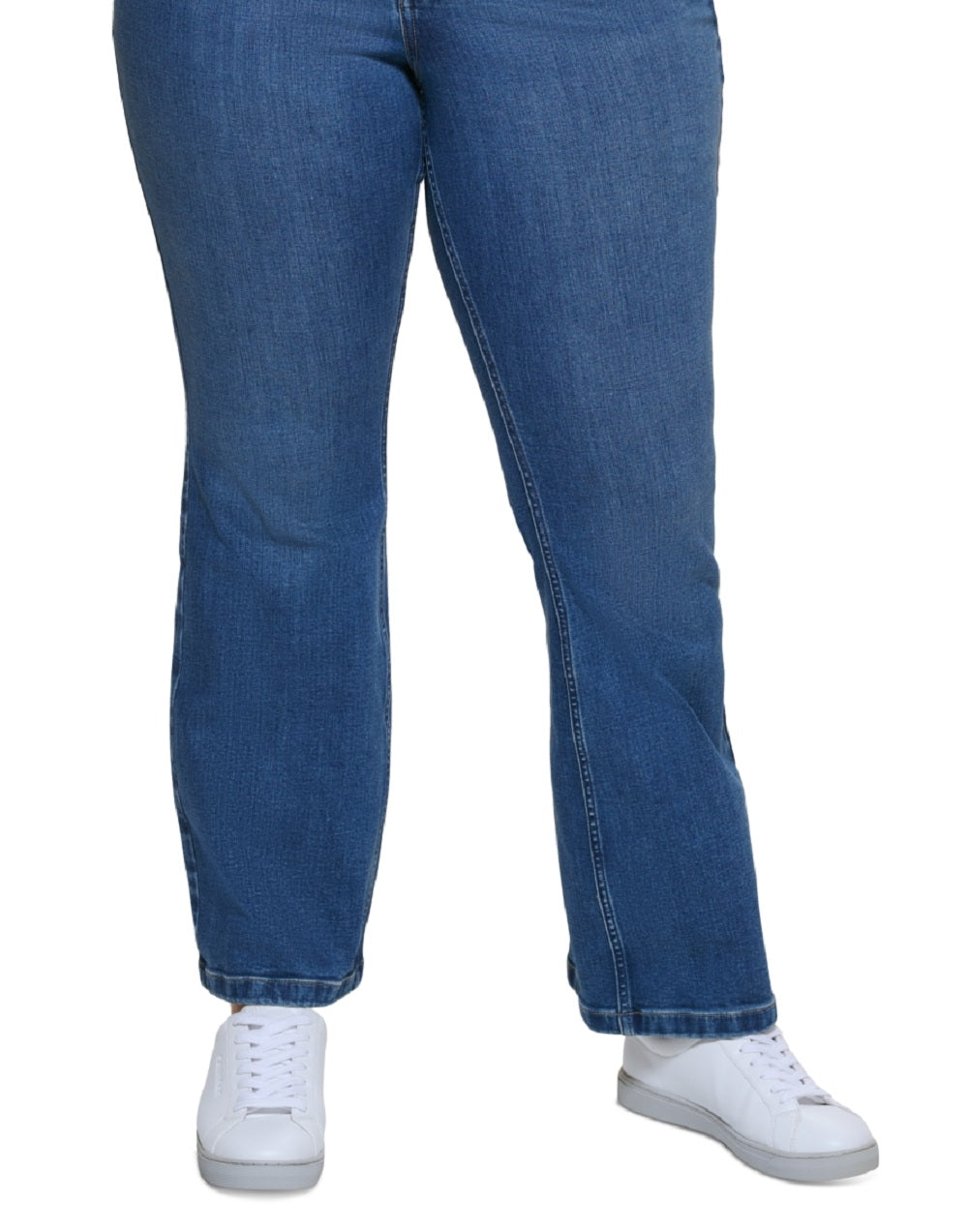 Calvin Klein Women's High Rise Bootcut Jeans Blue Size 18W