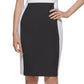 Calvin Klein Women's Colorblocked Shift Dress Black Size 12Petite
